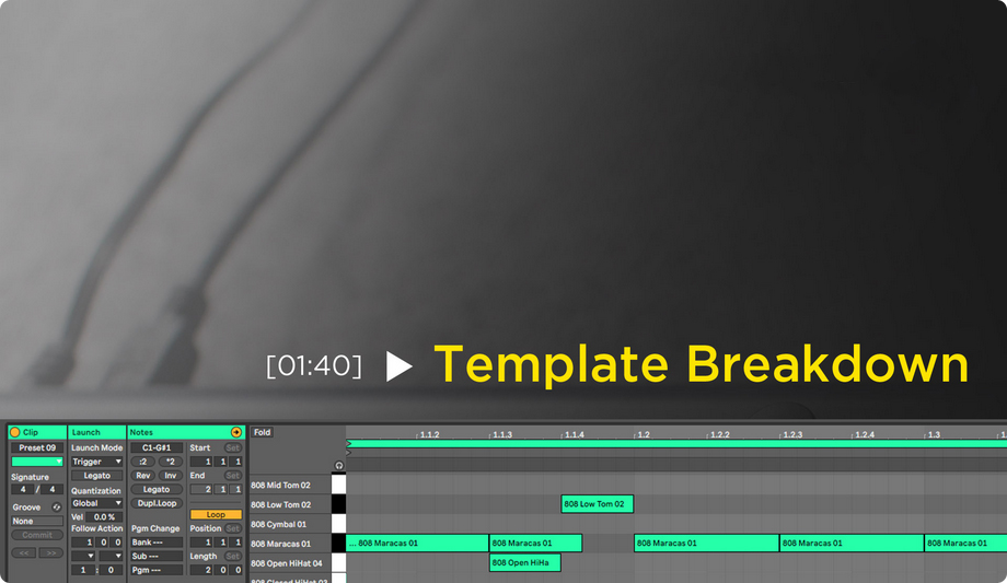groove maker template breakdown