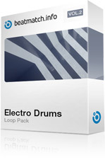 electro drums loop pack vol.2