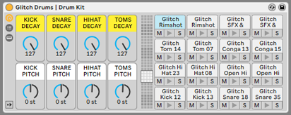 glitch drums ableton live